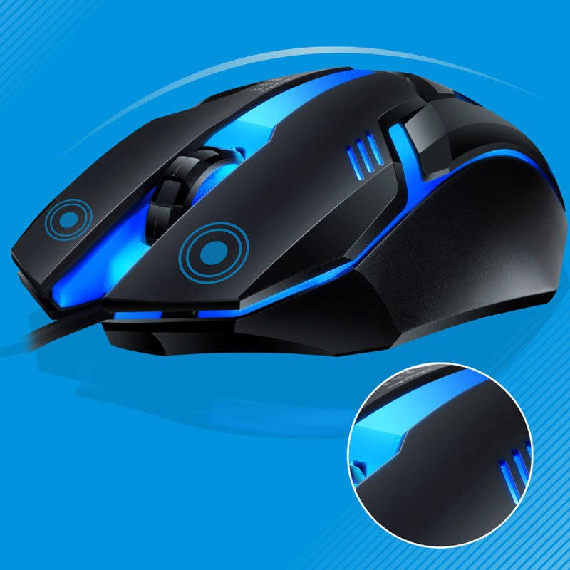 Wired Keyboard And Mouse Combo - Cyber Setups -