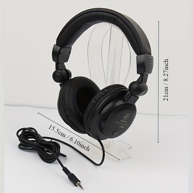 Urizons High-End Studio Headphones – Foldable Over-Ear Stereo Headphones for Audio Monitoring - Cyber Setups - HP-960B