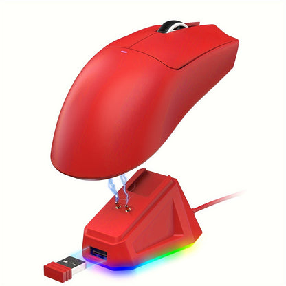 ZIYOU LANG X ATTACK SHARK X11 Wireless Gaming Mouse - Cyber Setups - Red