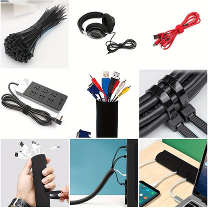 182/188/200 Pieces Cable Management Set - Cyber Setups -