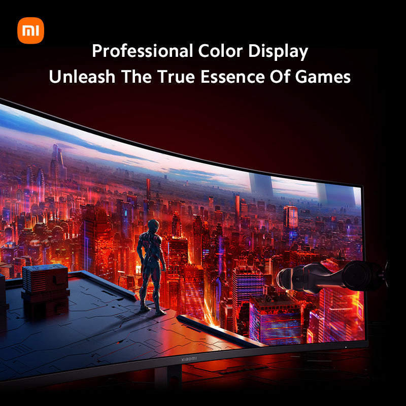 Xiaomi Curved Gaming Monitor 34-inch 180Hz High Refresh Rate - Cyber Setups -