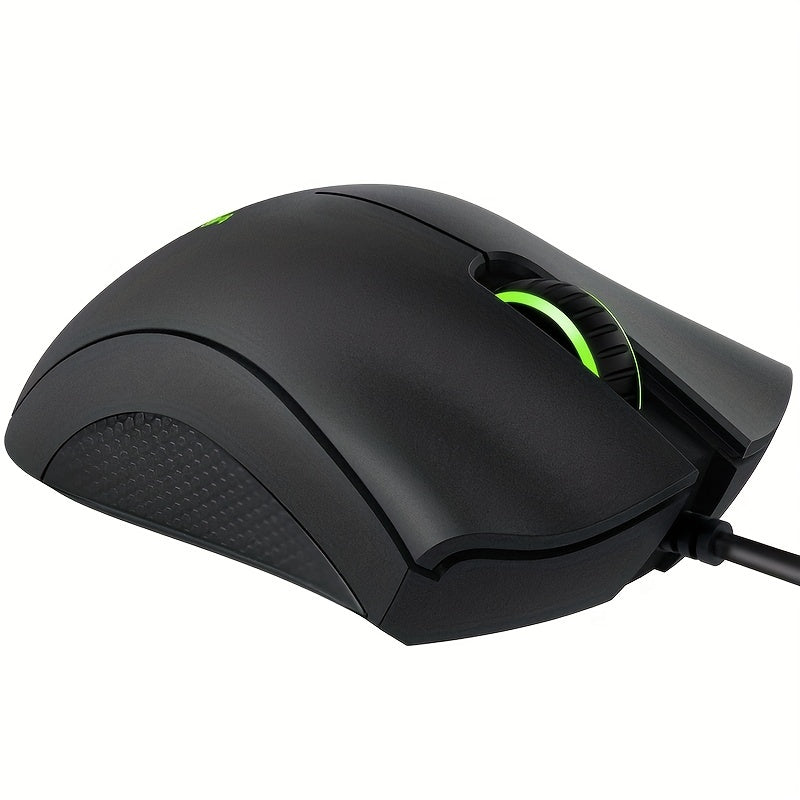 Razer Wired Ergonomic Gaming Mouse – Optical, Right-Handed Esports Mouse - Cyber Setups - Black