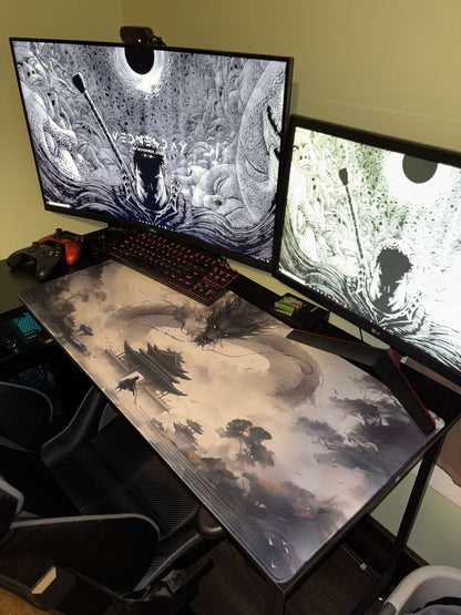 Veil of the Dragon Mouse Pad – XXL Non-Slip Desk Mat