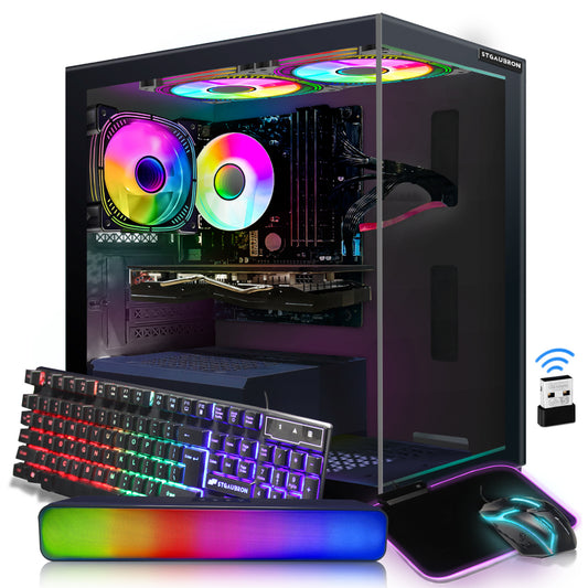 Gaming Desktop Core i7 , Radeon RX 580 , 16G GDDR5 - Cyber Setups - i7/RX580/16G/512G