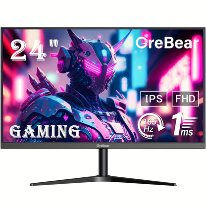 165/144Hz Gaming Monitor 24 Inch - FHD 1080P IPS Screen 1ms (GTG) - Cyber Setups - 24inch165HZ