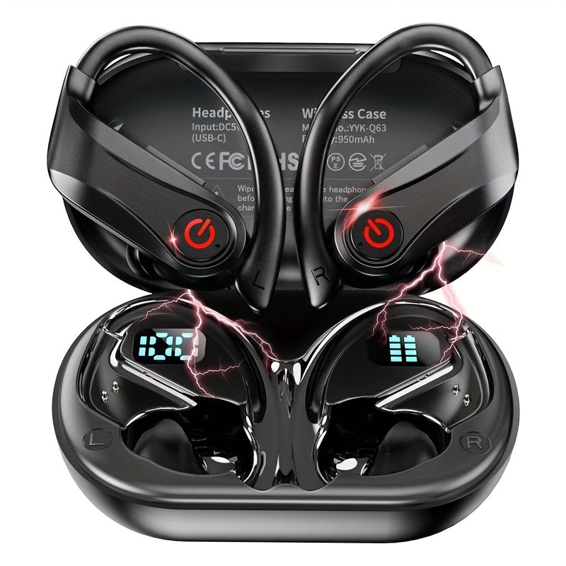 Wireless headphone BT5.3 Sports ENC HD Headphones - Cyber Setups -