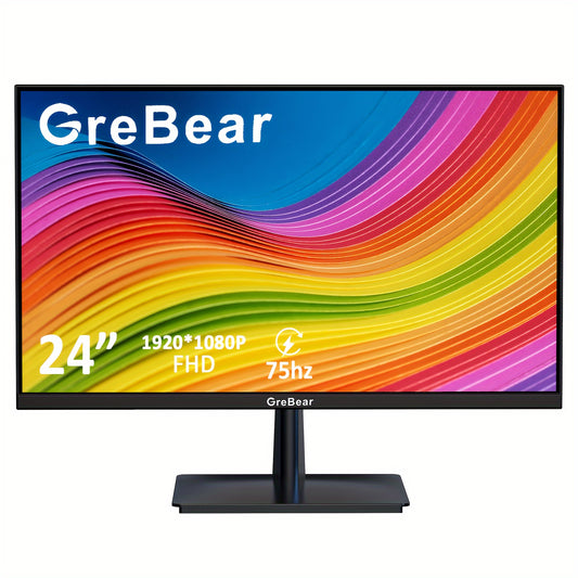 24 Inch Monitor 75Hz FHD IPS Screen 1080P PC Computer Monitor - Cyber Setups - 24inch75hz