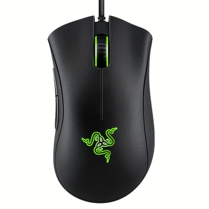 Razer Wired Ergonomic Gaming Mouse – Optical, Right-Handed Esports Mouse - Cyber Setups - Black