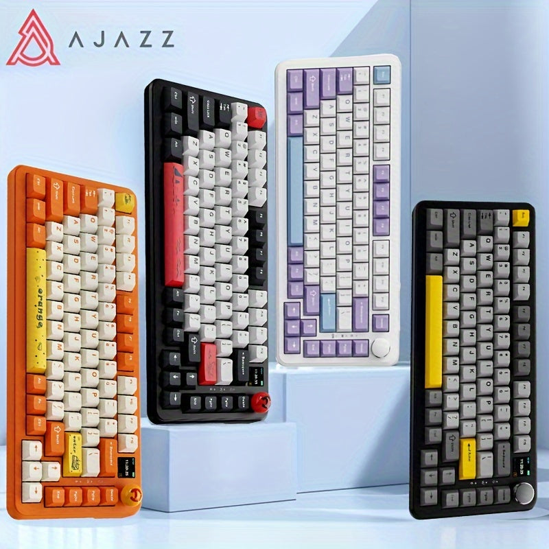 AJAZZ AK820 MAX Wireless Mechanical Keyboard - Cyber Setups -