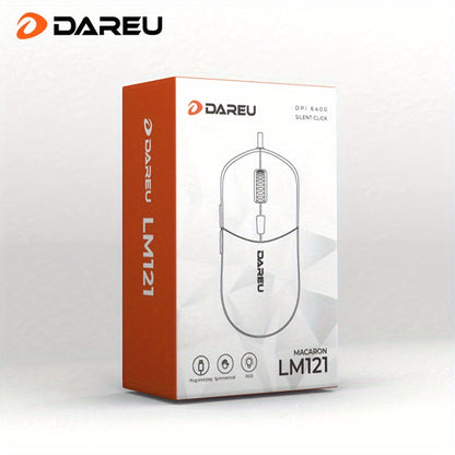 Dareu LM121 Ultra Light Wired Gaming Mouse - Cyber Setups -