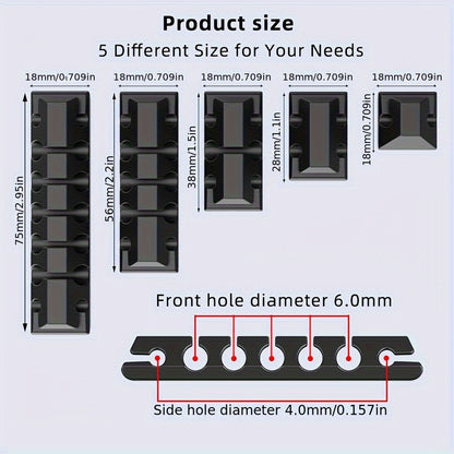 182/188/200 Pieces Cable Management Set - Cyber Setups -