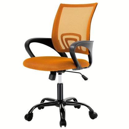 Ergonomic Office Chair Desk Chair Mesh Computer Chair - Cyber Setups - Orange