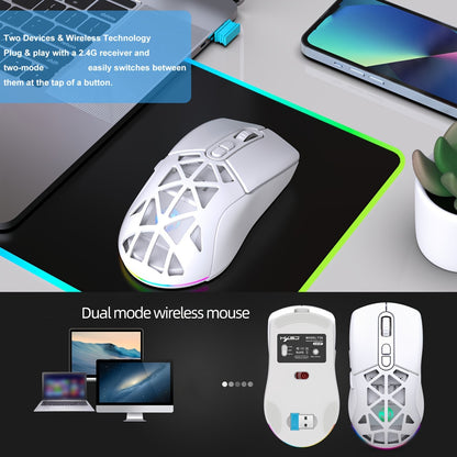 New Dual-mode Wireless Mouse With Replaceable Magnetic Cover - Cyber Setups -