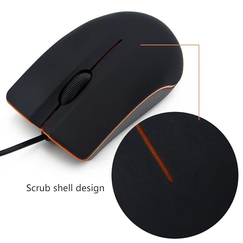 Wired USB Mouse For Computers And Laptops - Cyber Setups -