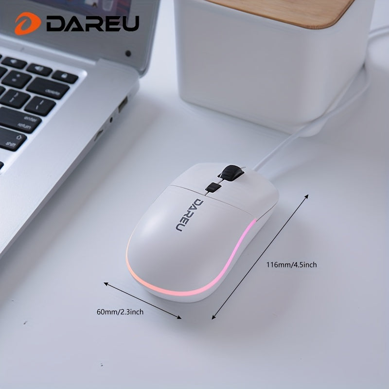 Dareu LM121 Ultra Light Wired Gaming Mouse - Cyber Setups -