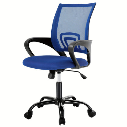 Ergonomic Office Chair Desk Chair Mesh Computer Chair - Cyber Setups - Blue