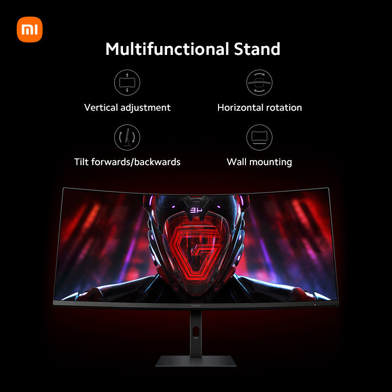 Xiaomi Curved Gaming Monitor 34-inch 180Hz High Refresh Rate - Cyber Setups -