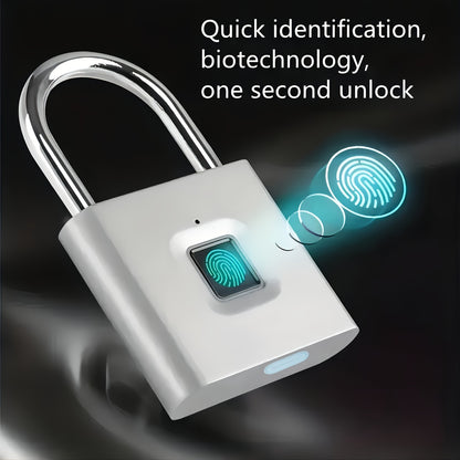 1pc Mini Smart Fingerprint Padlock - Cyber Setups -