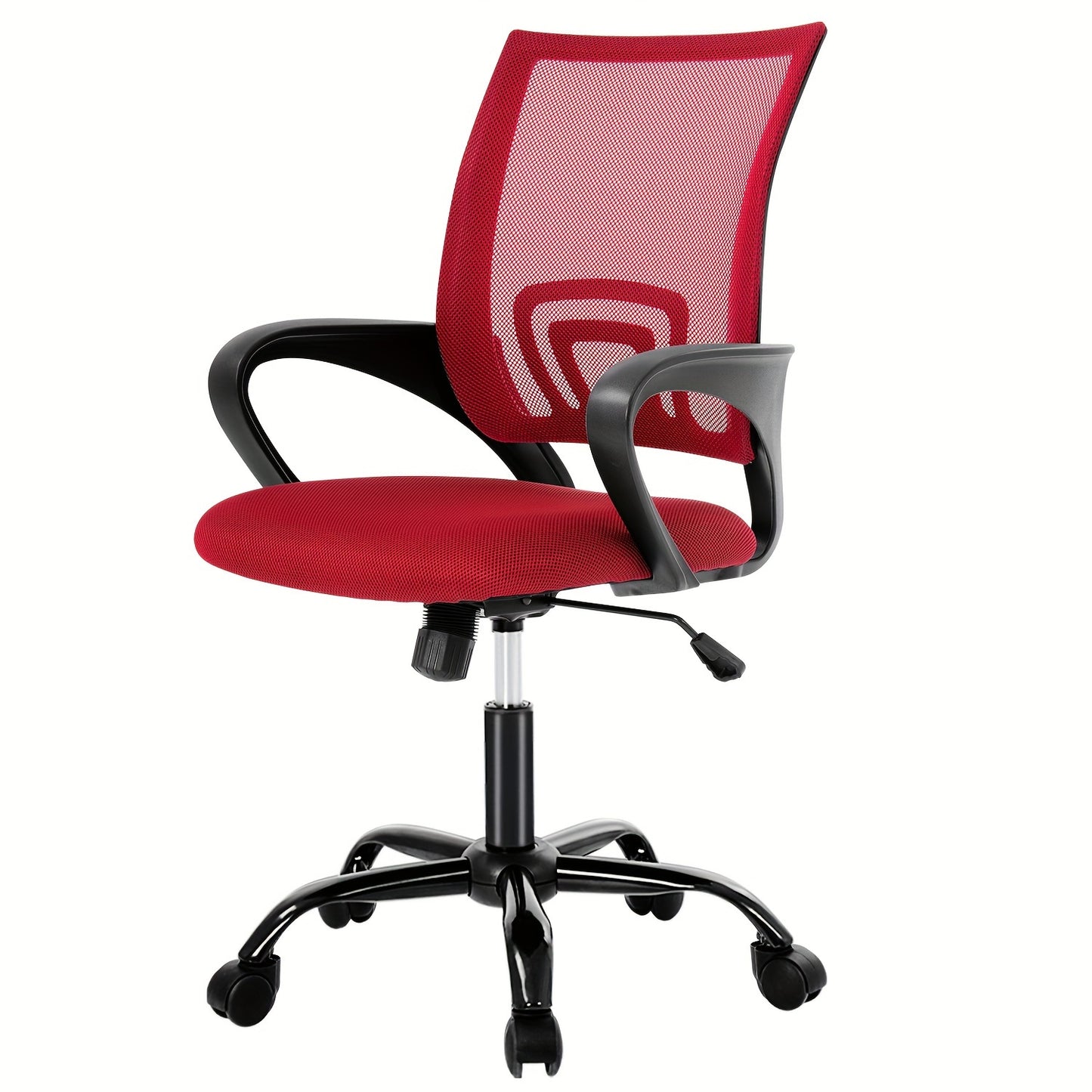 Ergonomic Office Chair Desk Chair Mesh Computer Chair - Cyber Setups - Red