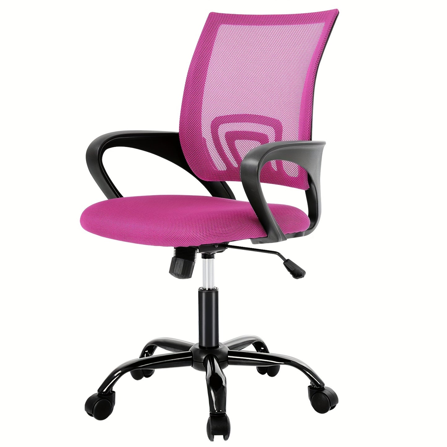 Ergonomic Office Chair Desk Chair Mesh Computer Chair - Cyber Setups - pink